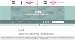 Desktop Screenshot of lineh.dk